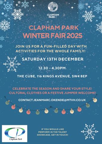 Clapham Park Winter Fair 2025