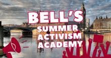 Bell's summer activism 